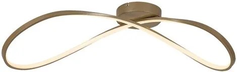 RÁBALUX 72116 CASTIEL Modern LED Mennyezeti Lámpa Arany IP20