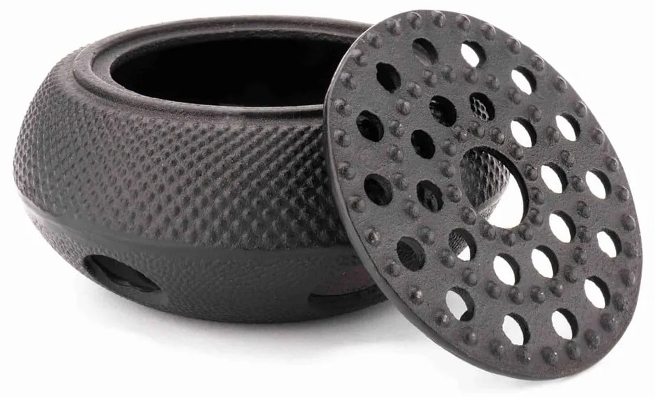 Jang fekete öntöttvas teáskanna-melegítő, ⌀ 14,4 cm - Bredemeijer