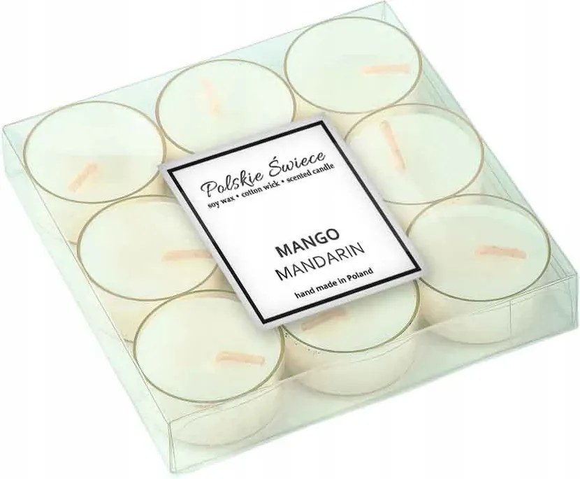 Szója Illatosítók a'9 Mango Mandarin Tea-light