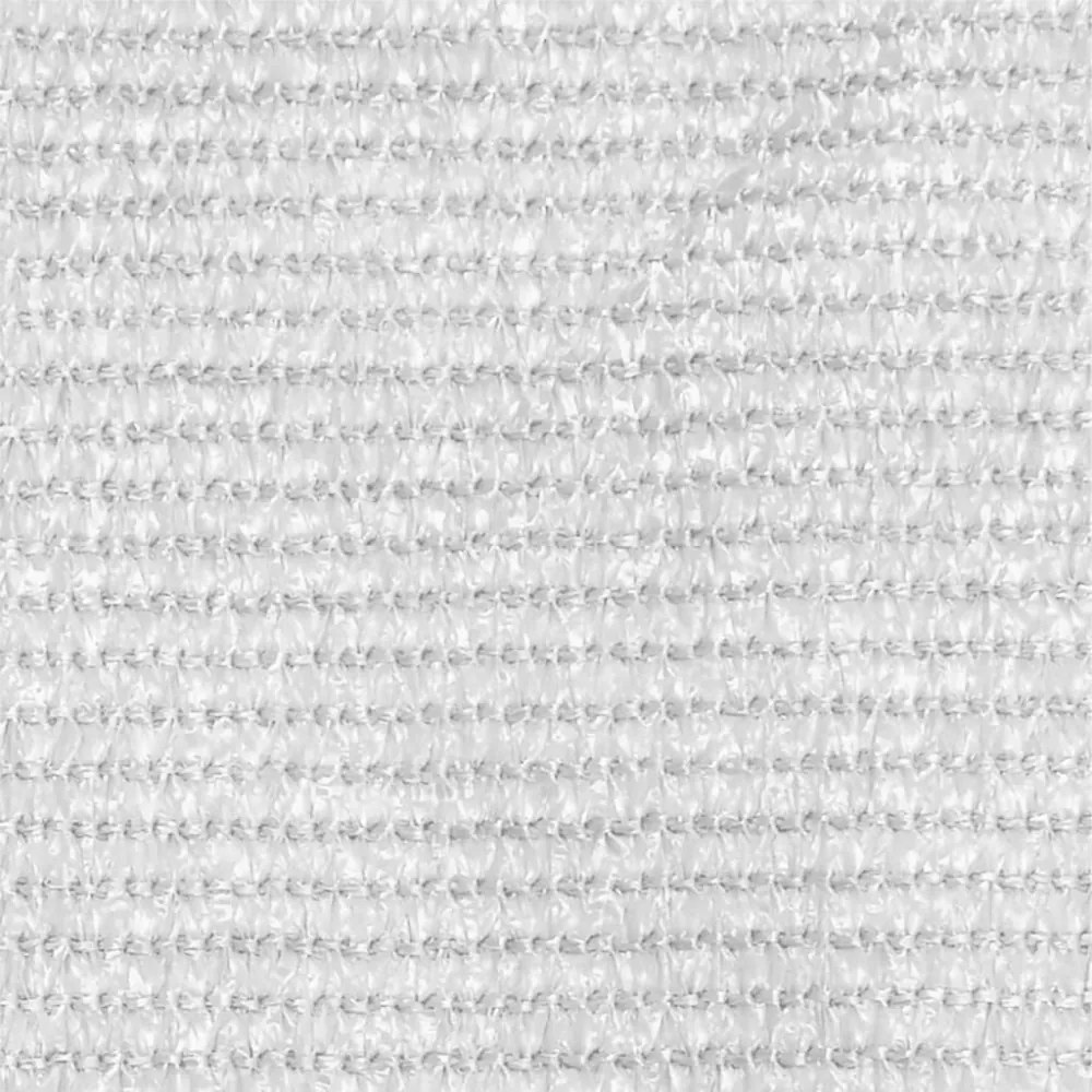 fehér HDPE erkélytakaró 120 x 400 cm