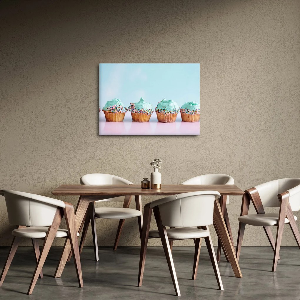 Cupcakes képe (70x50 cm)