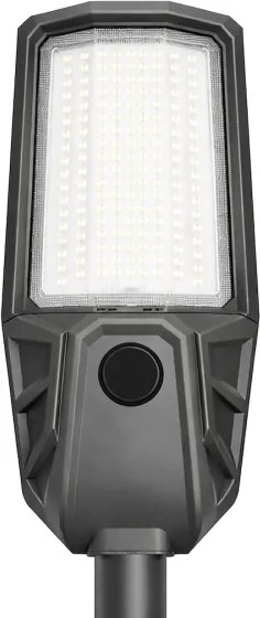 LED dimmelhető utcai lámpa érzékelővel és napelemmel KOBRA 400W/24000 mAh IP65 antracit + távirányító