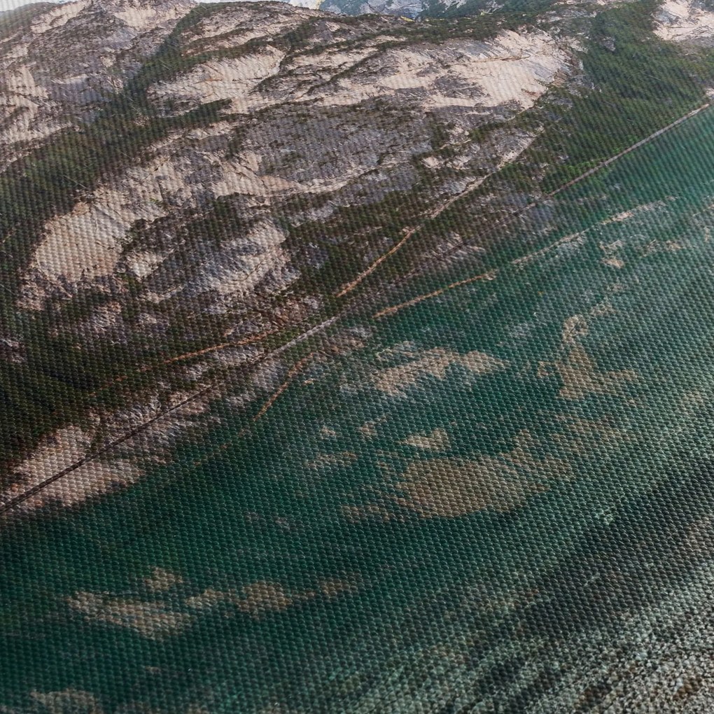 Kép egy hegyi tóról (120x50 cm)
