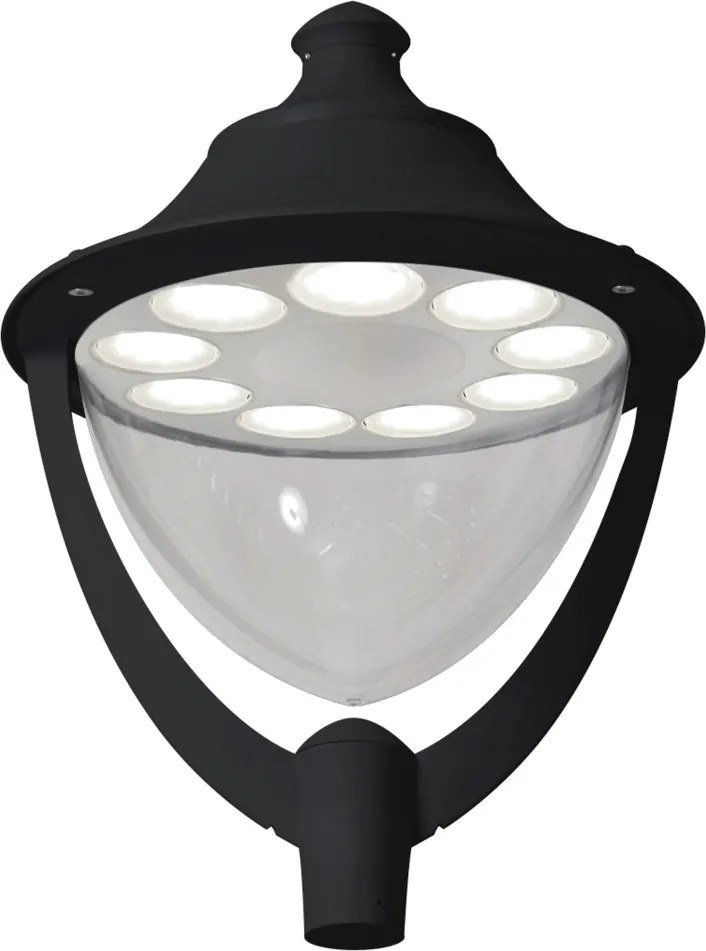 Novolux GUNTHER TOP 655A-G31X1A-02 Utcavilágítás lámpatest 9x40/GX53 IP65