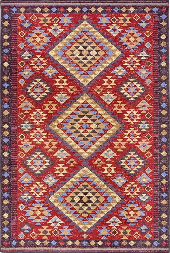 Szőnyeg,konyhai járólap 80x165cm, csúszásgátló hagyományos minta