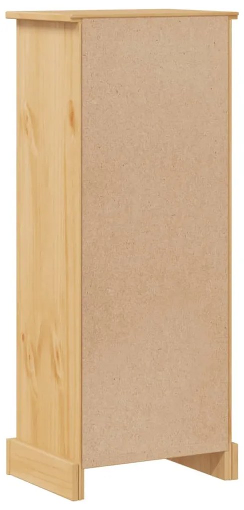Corona tömör fenyőfa fürdőszobaszekrény 45 x 33 x 110 cm