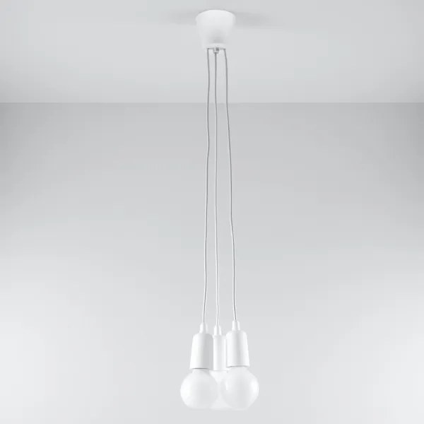 Csillár zsinóron DIEGO 3xE27/60W/230V