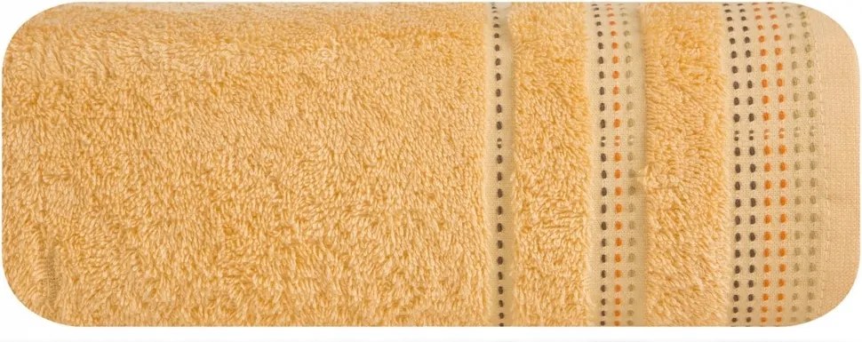 Pola törölköző 70x140 sárgabarack frottír 500 g/m2