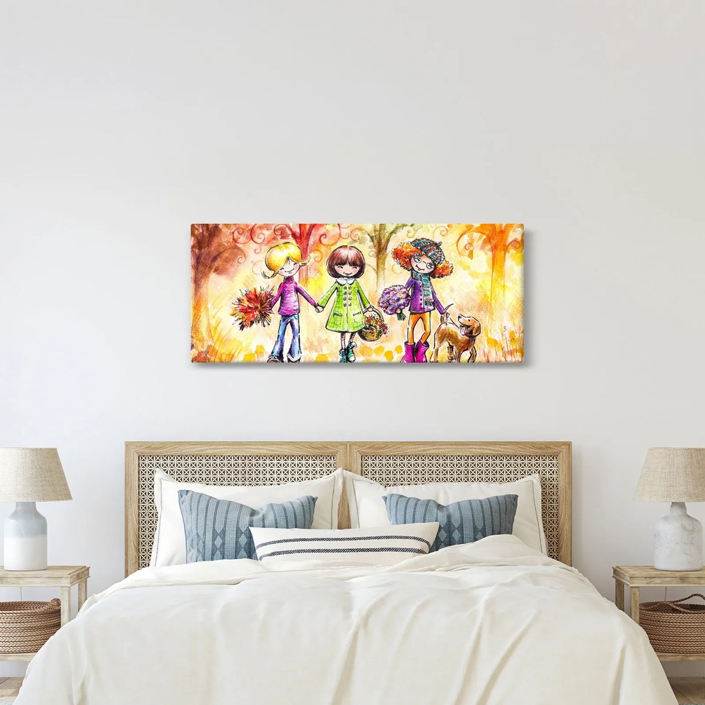 Kép - barátság (120x50 cm)