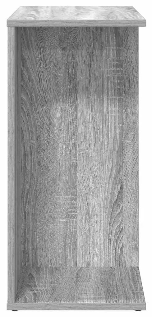 éjjeliszekrények 2db szürke sonoma 46,5x29x61cm szerkesztett fa