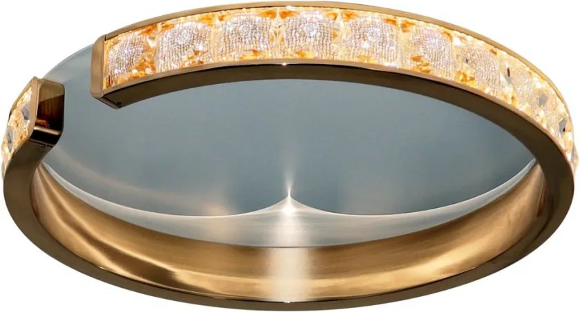ZUMA LINE MX4996-1-3GWD MURIEL Glamour Mennyezeti Lámpa Bézs, Arany LED IP20