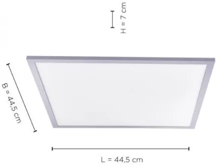 Leuchten Direkt 14752-21 - LED Mennyezeti lámpa FLAT LED/17W/230V