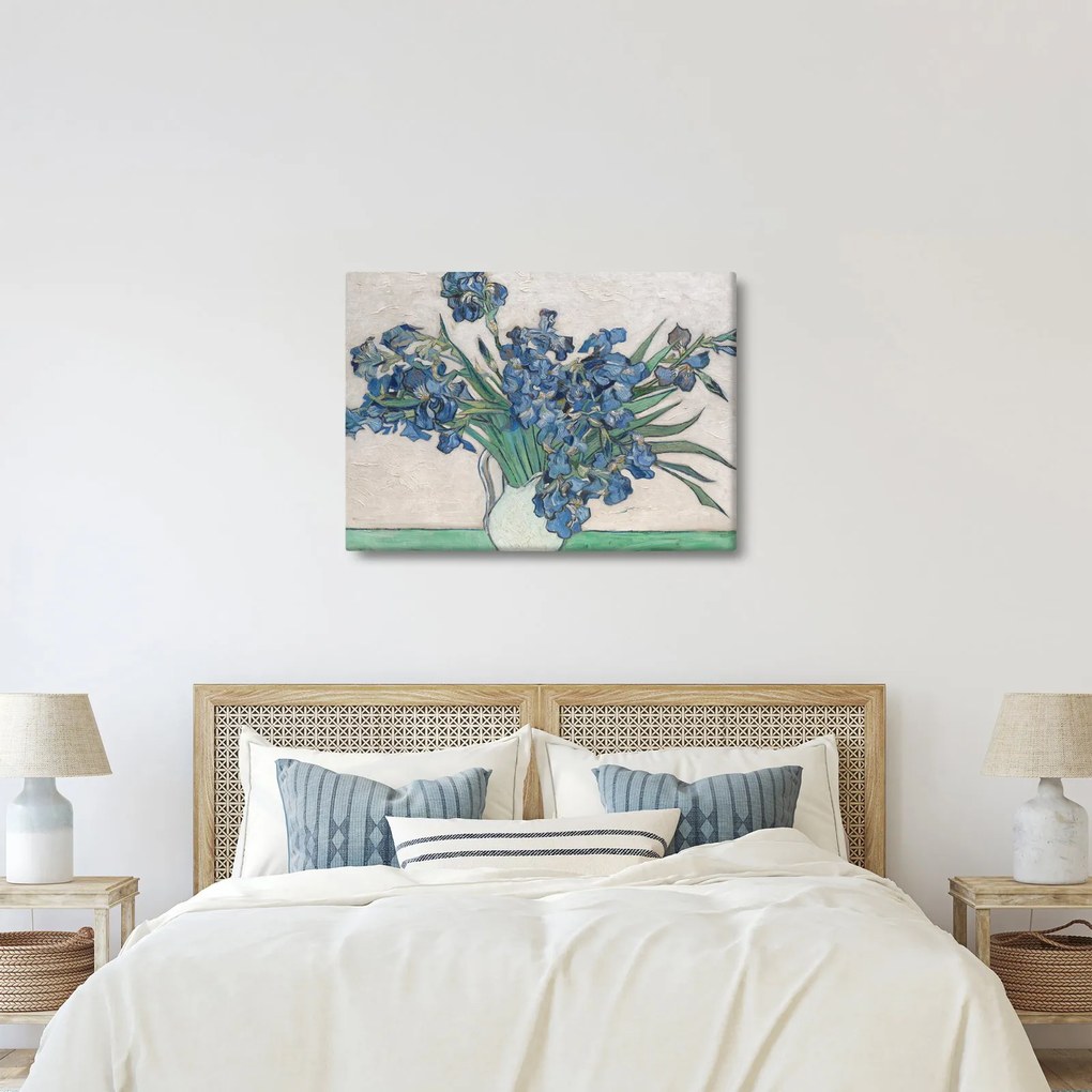 Kép - Vincent van Gogh, Irises, reprodukciók (70x50 cm)