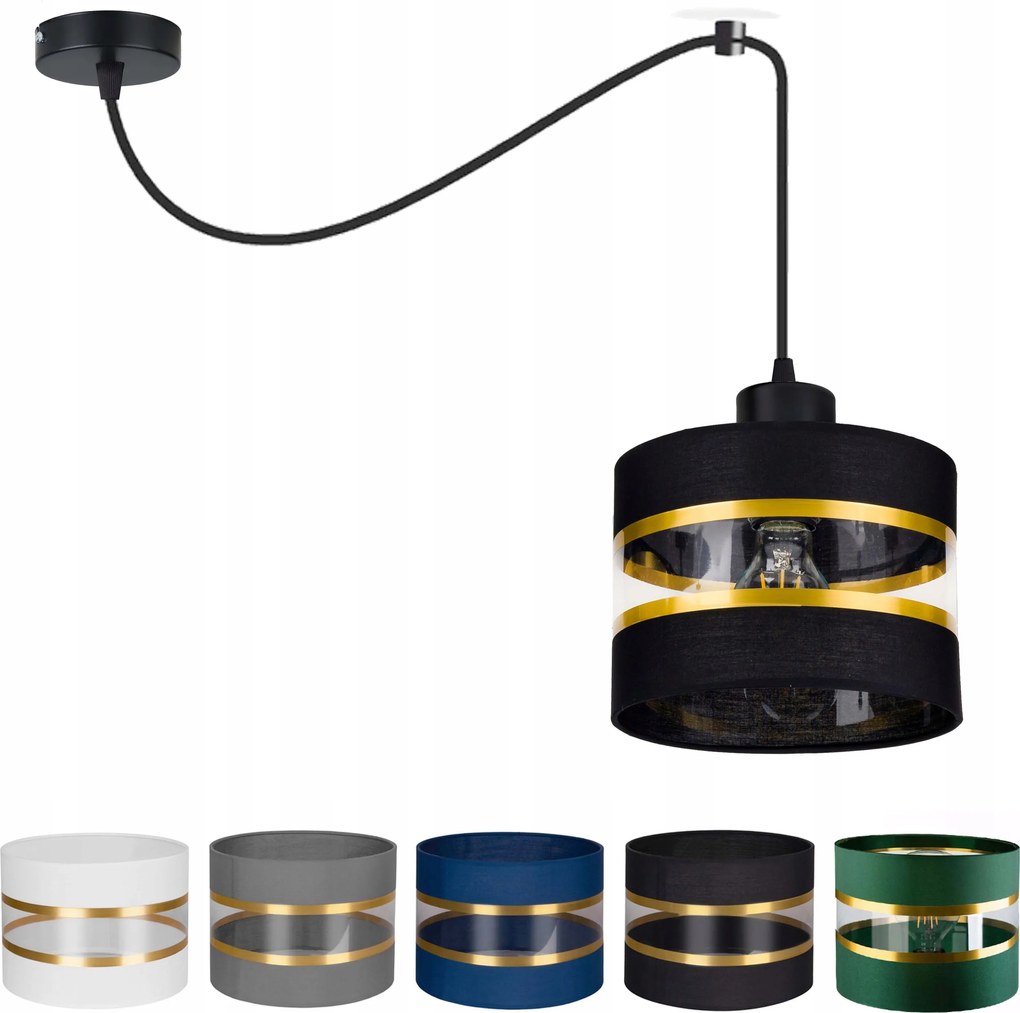 Függő mennyezeti lámpa Zwis Loft E27 Pók Lámpabúra