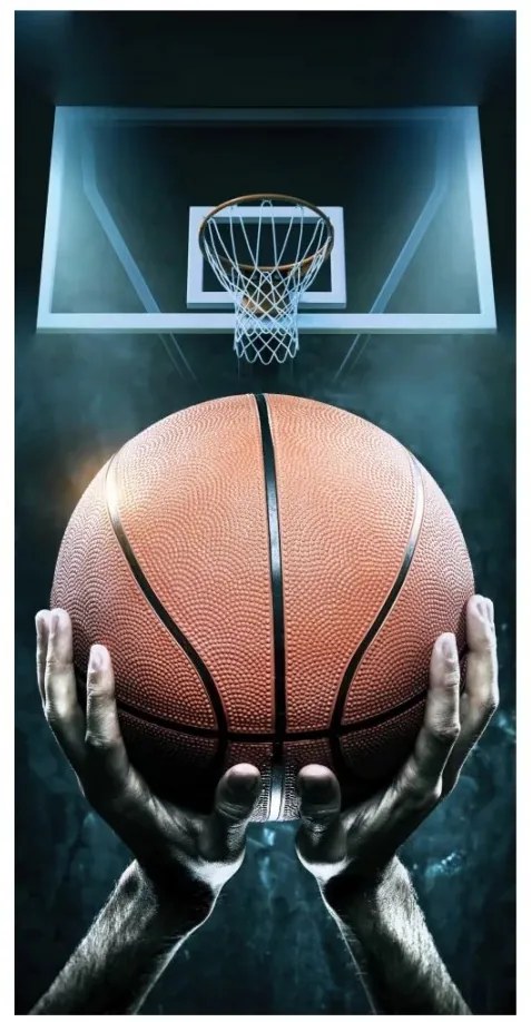 Kosárlabda Backboard fürdőlepedő, strand törölköző 70x140cm