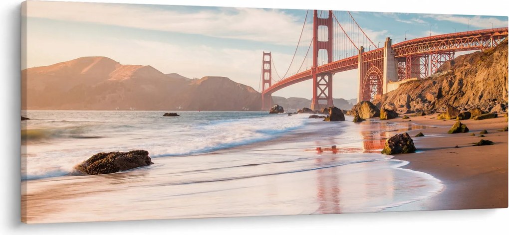 Kép - Golden Gate híd (120x50 cm)