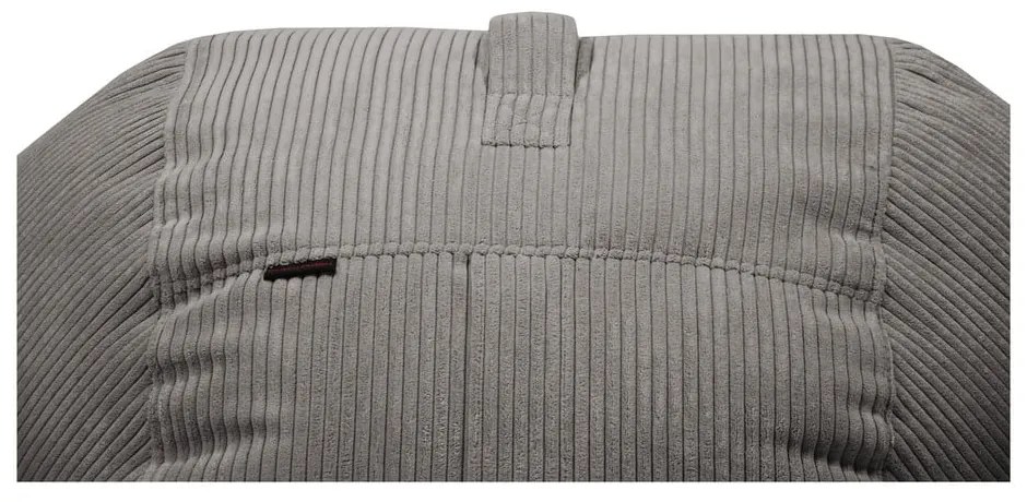 Lila kordbársony babzsákfotel Roll 105 – SLOWDOWN