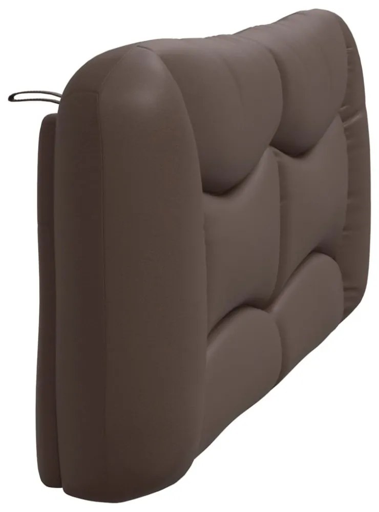 barna műbőr fejtámla párna Hvar 180 cm