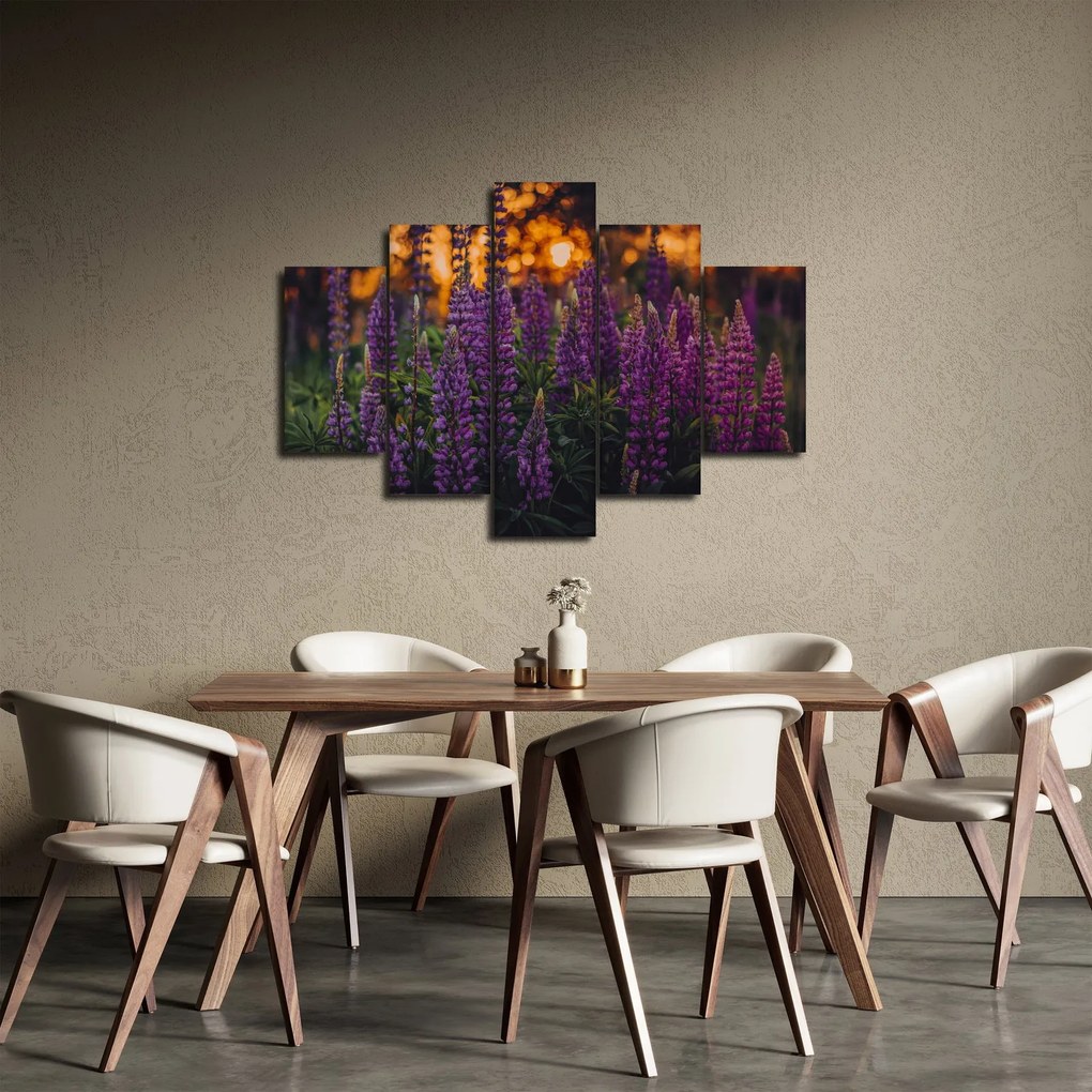 Egy csillagfürt virág képe (150x105 cm)