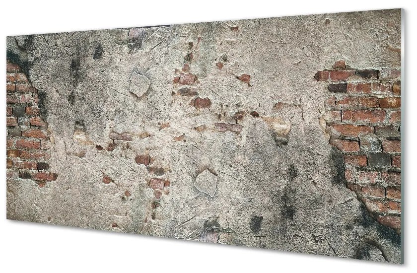 Akrilképek Kő téglafal 140x70 cm