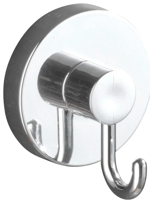 Fényes ezüstszínű öntapadós fürdőszobai kiegészítő szett Bari – Wenko