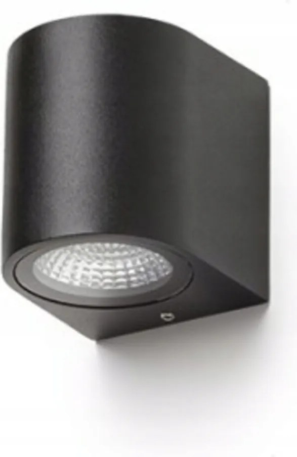 Rendl Zack I kültéri Led fali lámpa 3W 3000K antracit IP54
