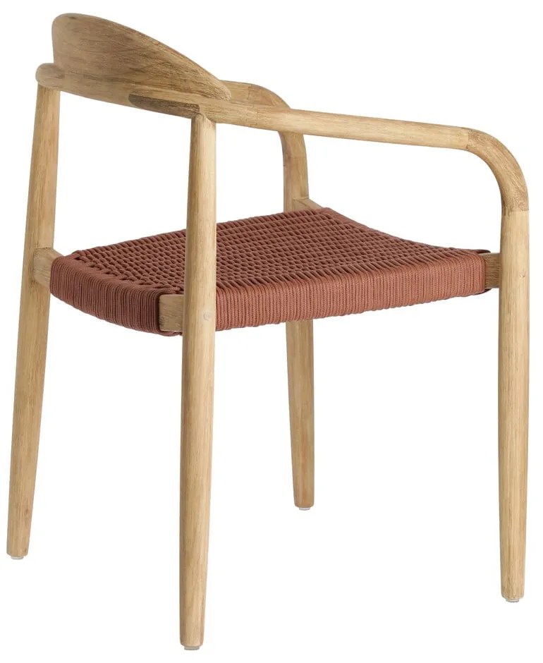 Glynis eukaliptusz kerti karfás szék - Kave Home