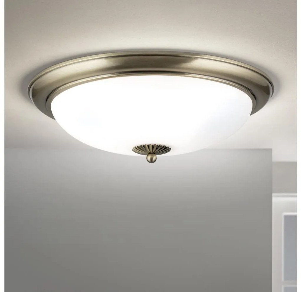 Orion - EMPIRA mennyezeti lámpa 3xE27/40W/230V átm. 48 cm bronz