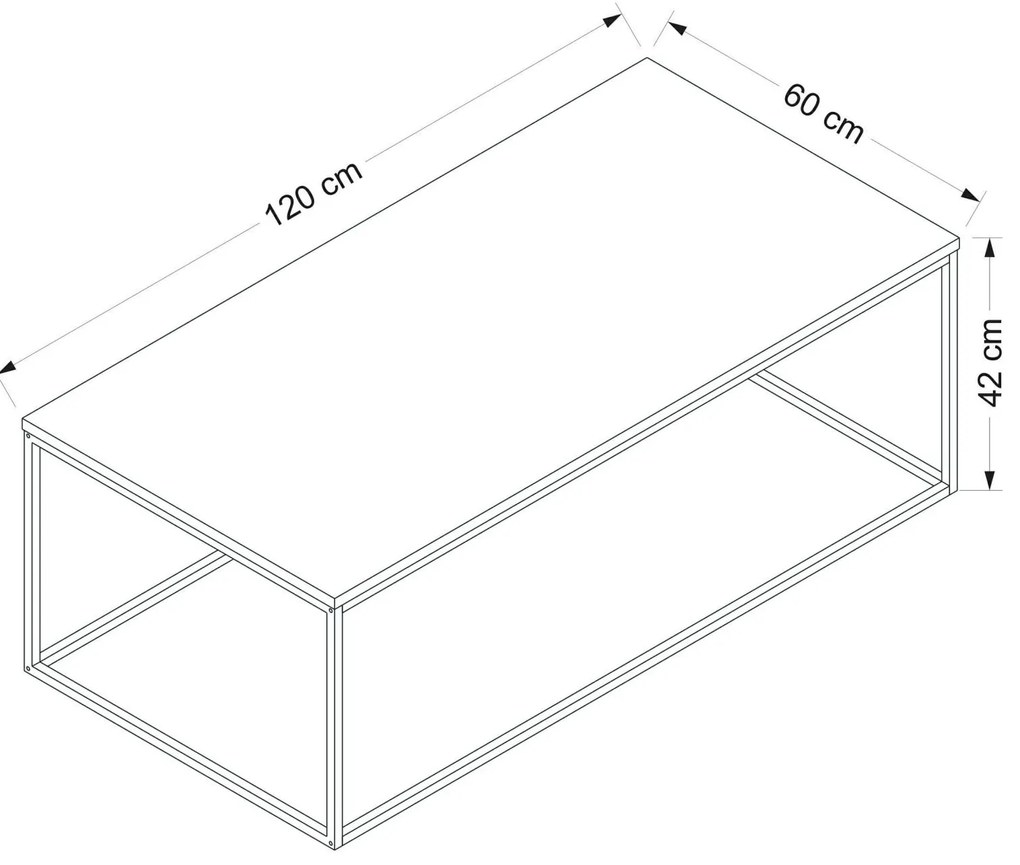 Dohányzóasztal Tibor (dió). 1072988