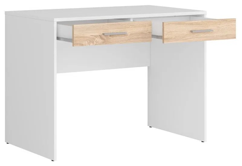 Íróasztal Nepo Plus 2 (fehér + szonoma tölgy) . 1098267