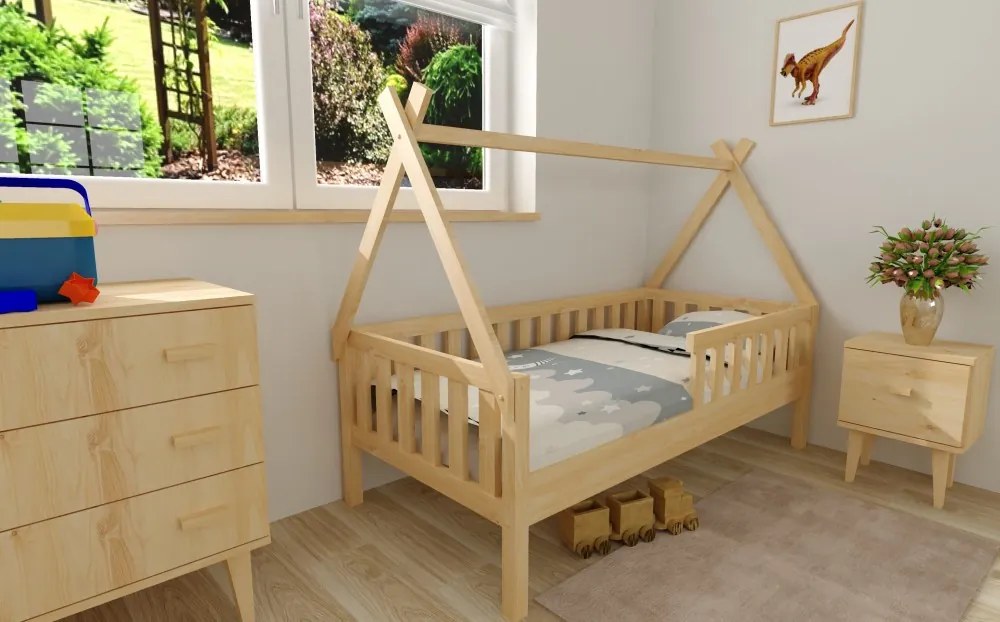 Dorka fenyő házikó Gyerekágy 80x160