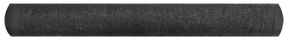 fekete HDPE belátásgátló háló 1 x 50 m 150 g/m²