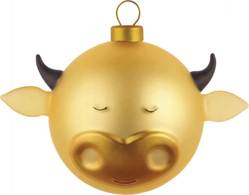 A di Alessi Bue Karácsonyfa gömb Ökör