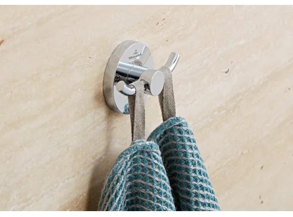 Villeroy & Boch TVA15101200061 - ELEMENTS falikampó, fényes króm