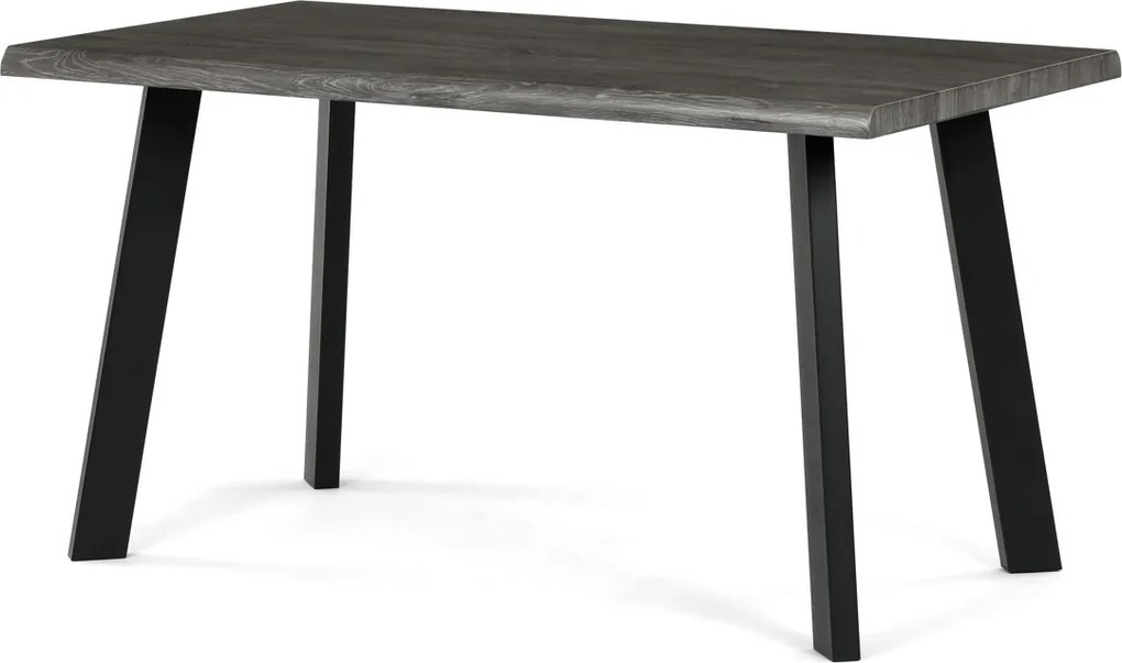 Jídelní stůl 140x80cm, mdf, šedý dub, HT-F4514 GREY