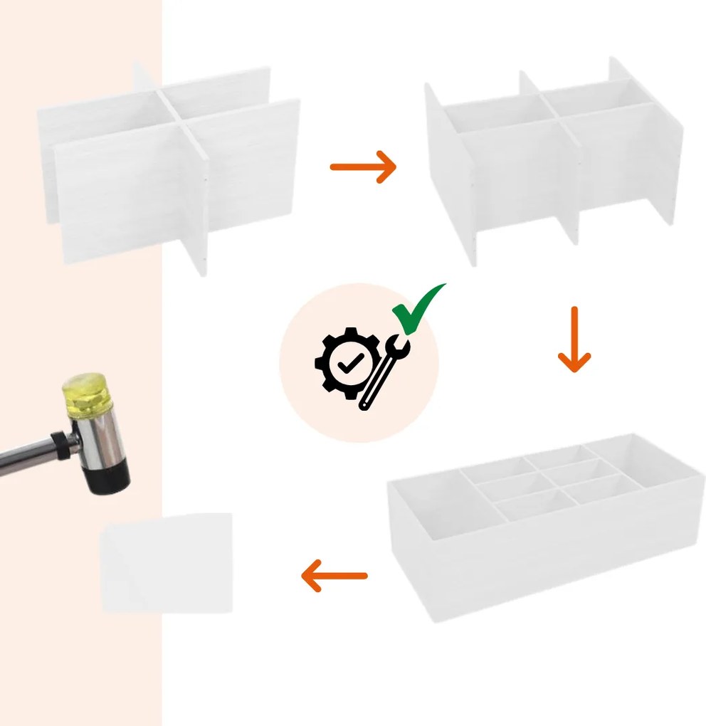 GABI cipősszekrény párnázott ülőkével, 10 rekesz, 104x30x48cm, szürke/fehér Vasagle