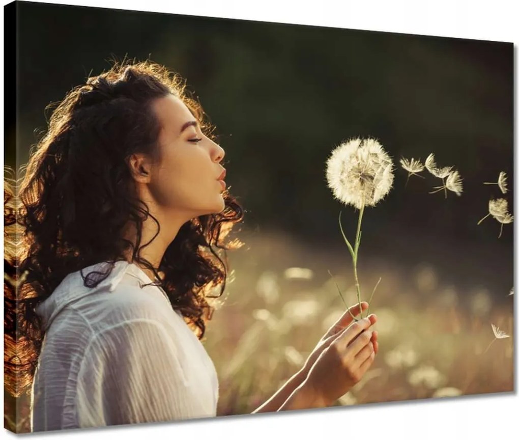 Vászonkép 40x30 Fújás a szélben