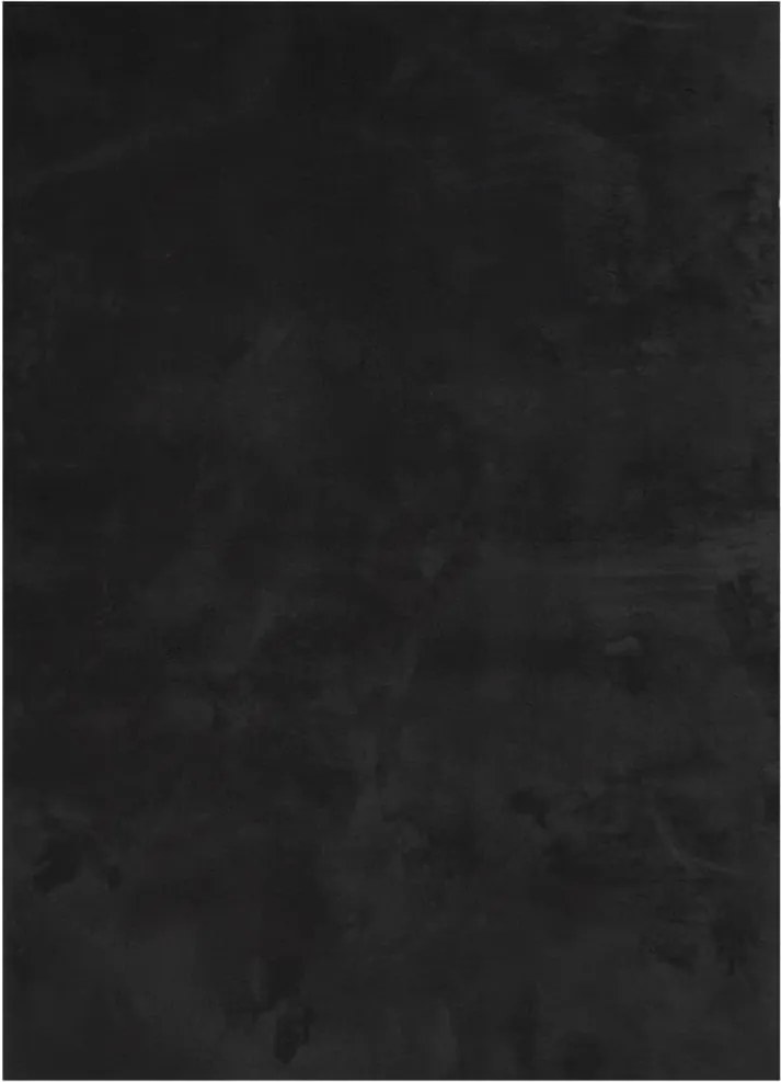 vidaXL HUARTE fekete rövid szálú puha és mosható szőnyeg 140 x 200 cm