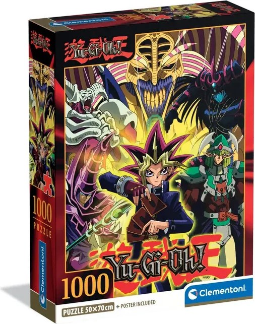 Yu-Gi-Oh! Mystic 1000 db-os Compact puzzle Clementoni