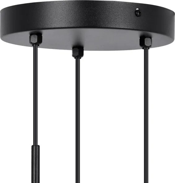 KAJA K-5333 NEVA Többágú Függesztett Lámpa Szürke E14 IP20