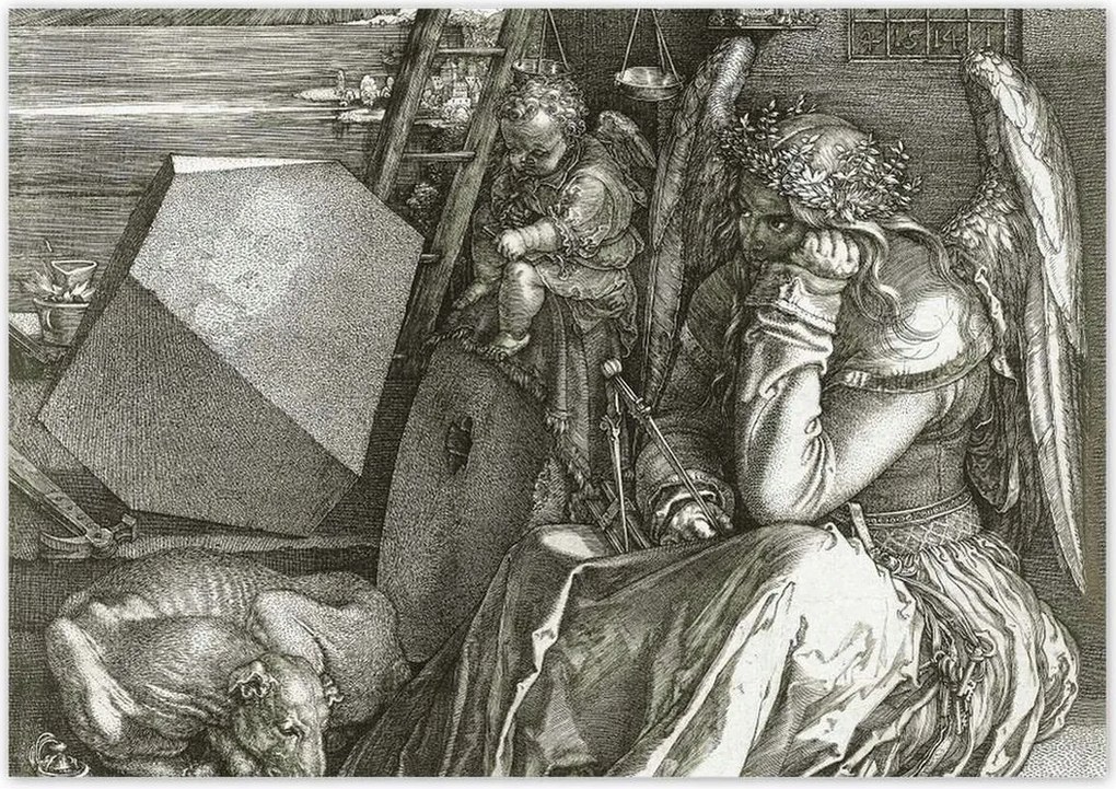 Poszterek 100x70 Dürer Szárnyas zseni