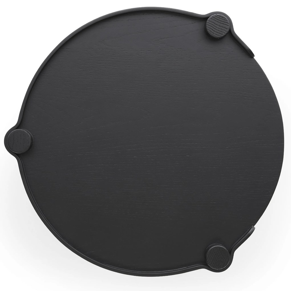 Fa asztal 45cm, fekete tölgy - COOEE