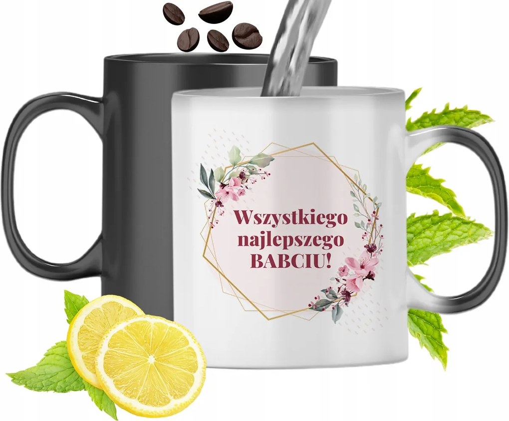 Mágikus Bögre Nagymamáknak Színváltós Nyomtatott Fényképpel