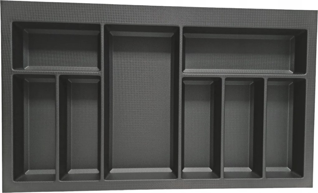 Evőeszköztartó Betét Fiókhoz 80 Kristall Fekete 722x424