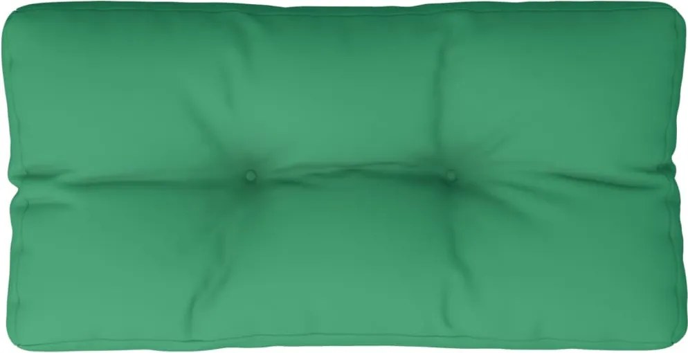 vidaXL zöld szövet raklappárna 80 x 40 x 12 cm