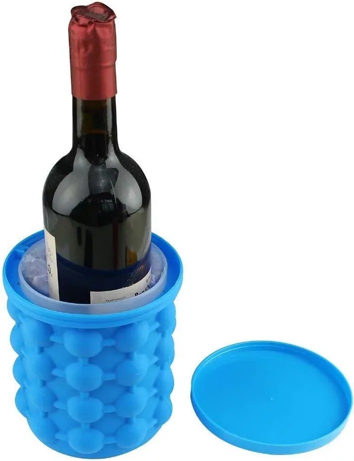 Zaparkorun Szilikon jégkocka készítő és ital hűsítő - 12 x 13 cm