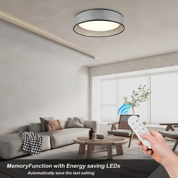 Immax NEO 07287L - LED+CCT Dimmelhető mennyezeti lámpatest LONA 36W/230V átm. 45,5 cm + távirányító
