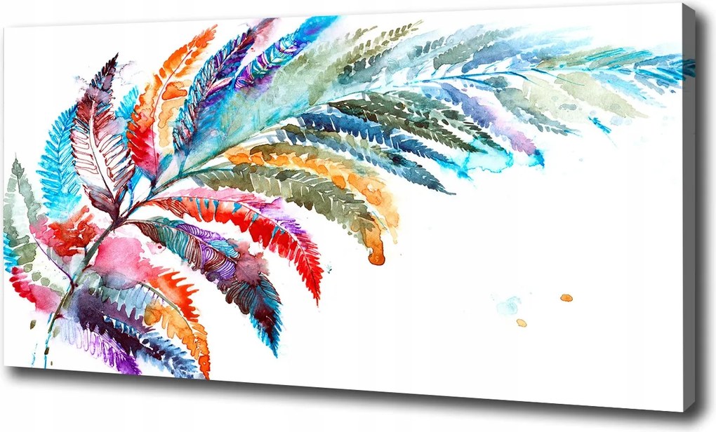 Vászonkép Színes toll 120x60 cm