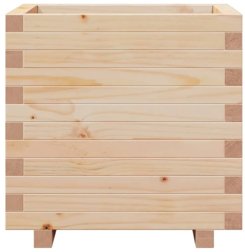 tömör fenyő kerti virágláda 50 x 50 x 49,5 cm