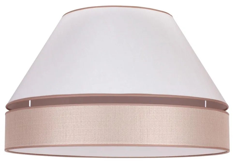 Duolla - Mennyezeti lámpa AVIGNON 3xE27/15W/230V á. 60 cm fehér/bézs